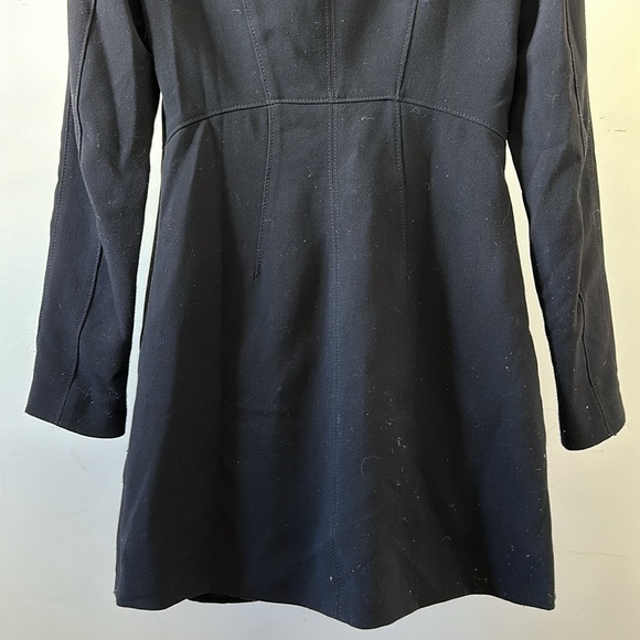 Zara equestrian military regency structured tailored long-line jacket - Picture 11 of 12